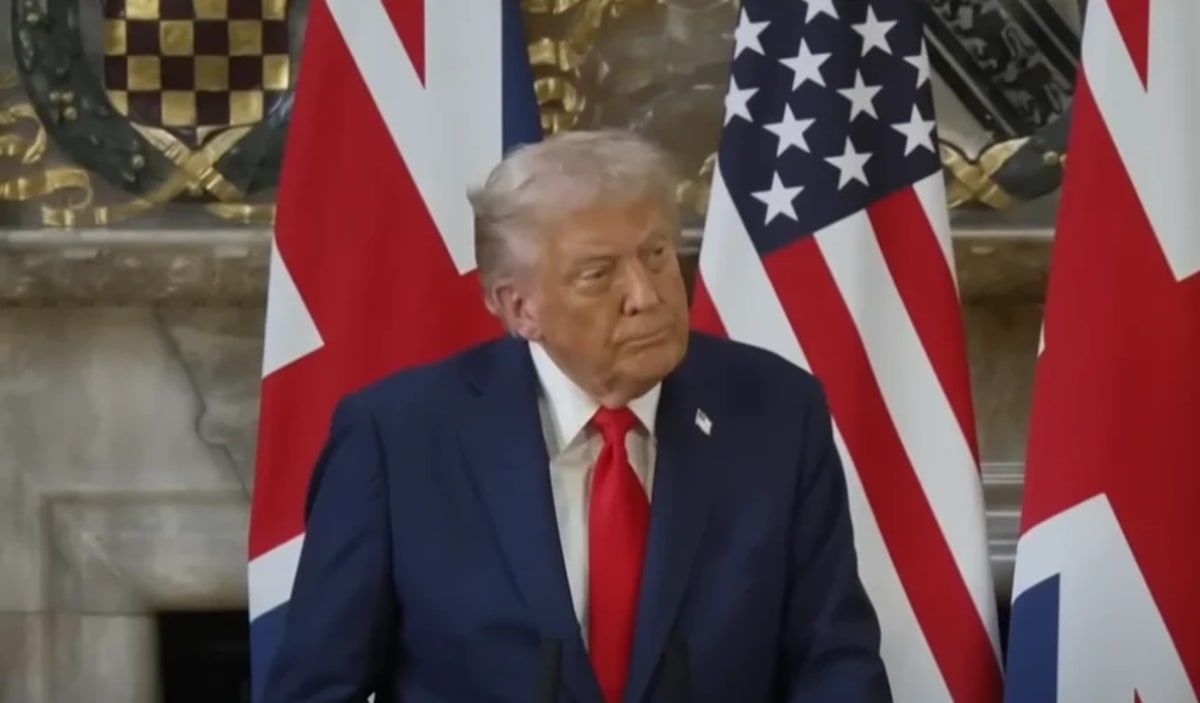 El presidente de Estados Unidos en su despacho
