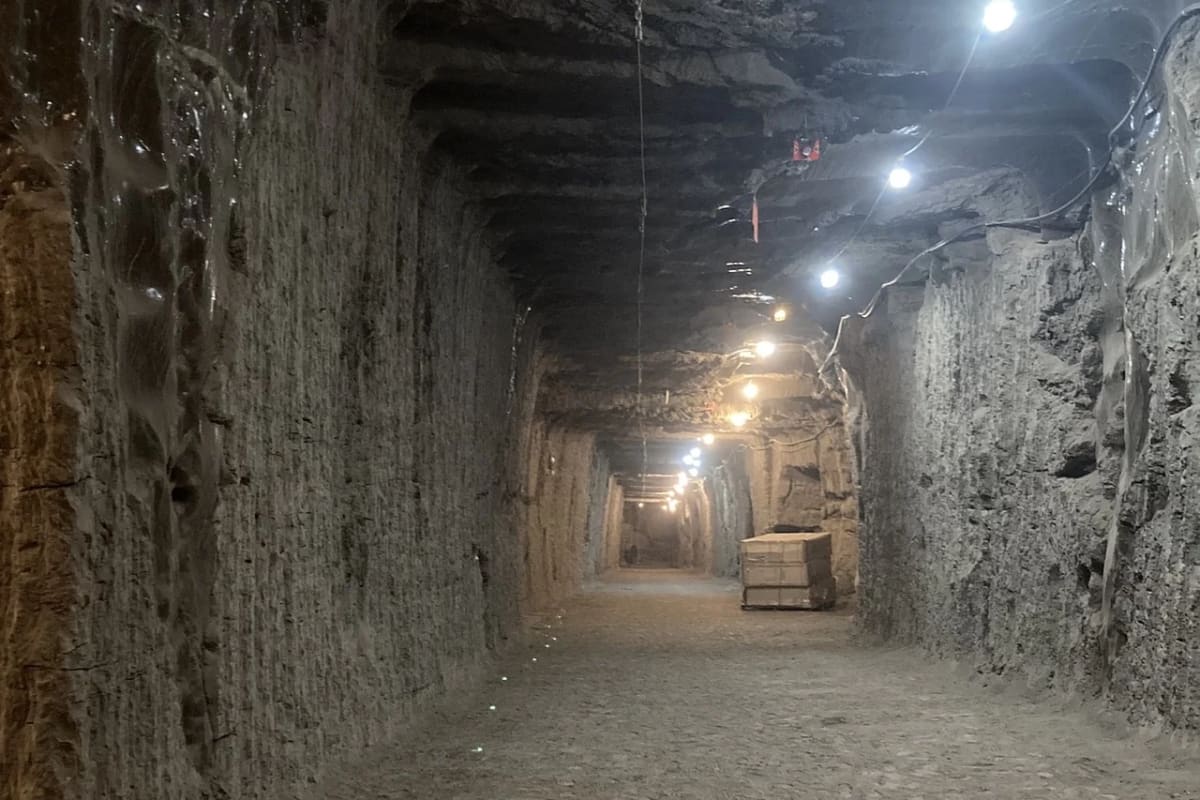 Túnel de permafrost del Ejército de EE. UU. cerca de Fairbanks, Alaska