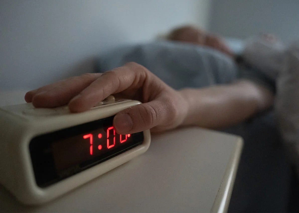 Maddy Dumas, de 30 años, afectada por apnea del sueño leve, en el Centro Médico Wexner de la Universidad Estatal de Ohio