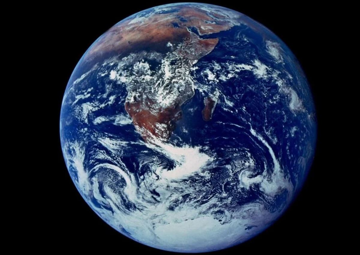 La Tierra vista desde el espacio
