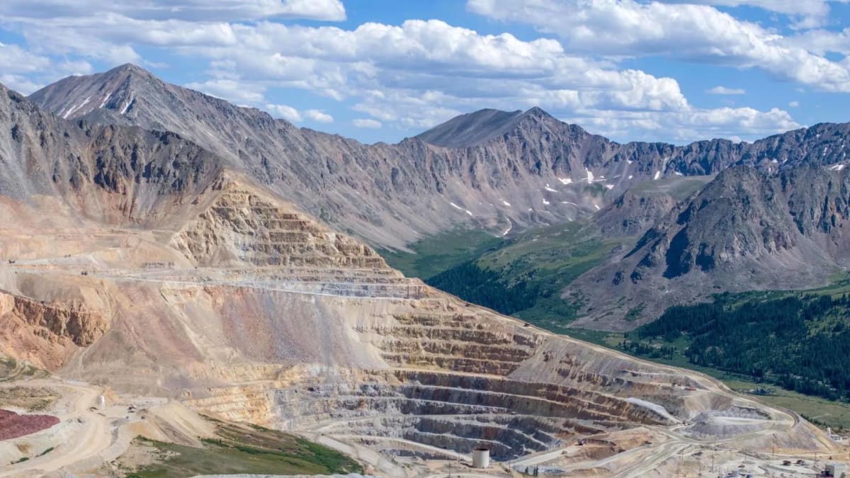 Instalaciones de la mina Climax, en Colorado, dedicada a la extracción de molibdeno