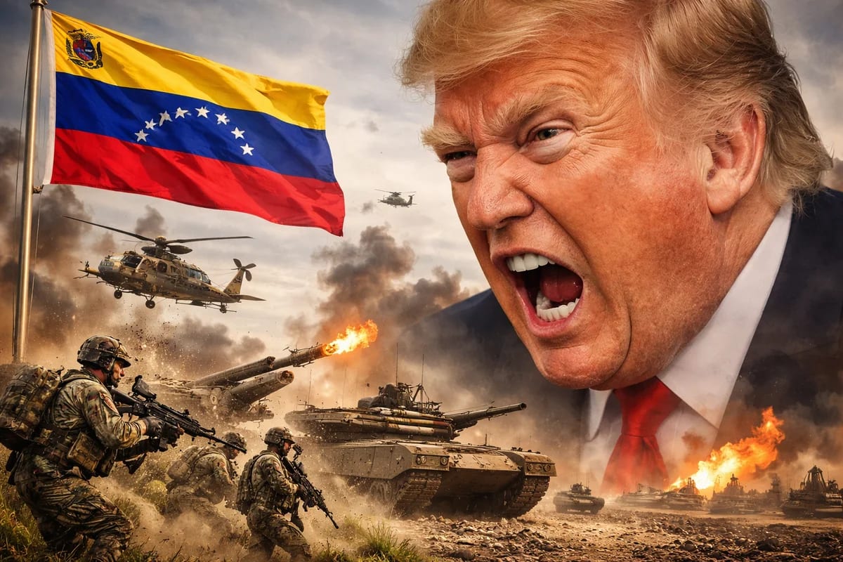 Donald Trump frente a un escenario de tensión militar en Venezuela