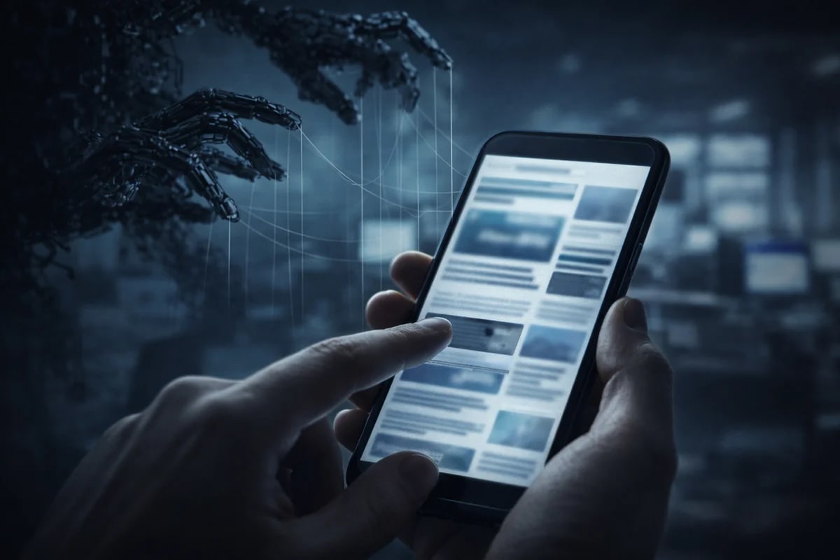 Feed de noticias manipulado por ai