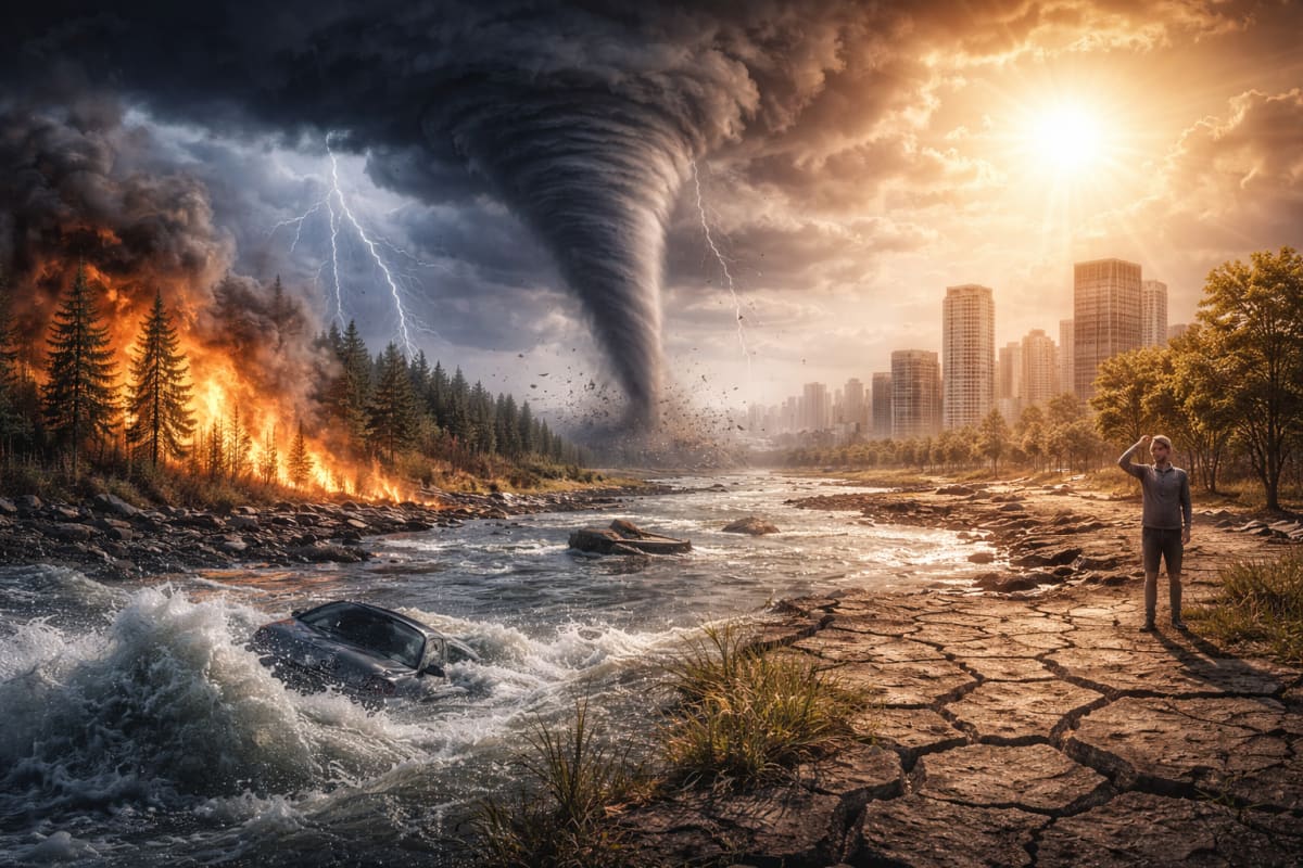 Desastre climático extremo