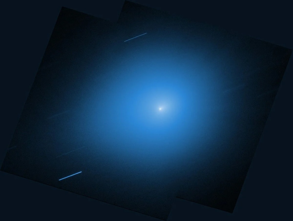 Cometa interestelar 3I/ATLAS captada por el telescopio espacial Hubble