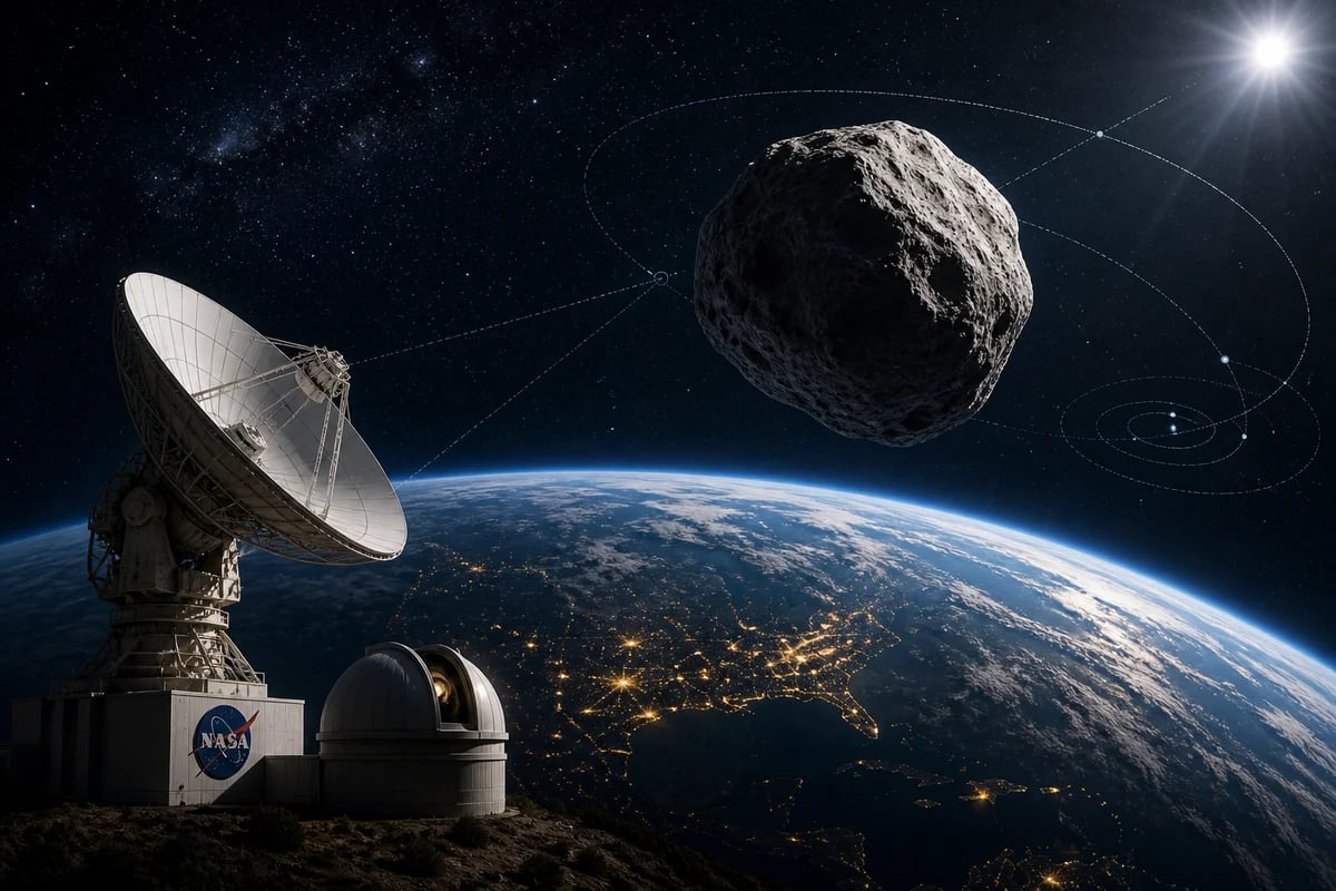 Asteroide cercano a la Tierra bajo seguimiento desde observatorio espacial