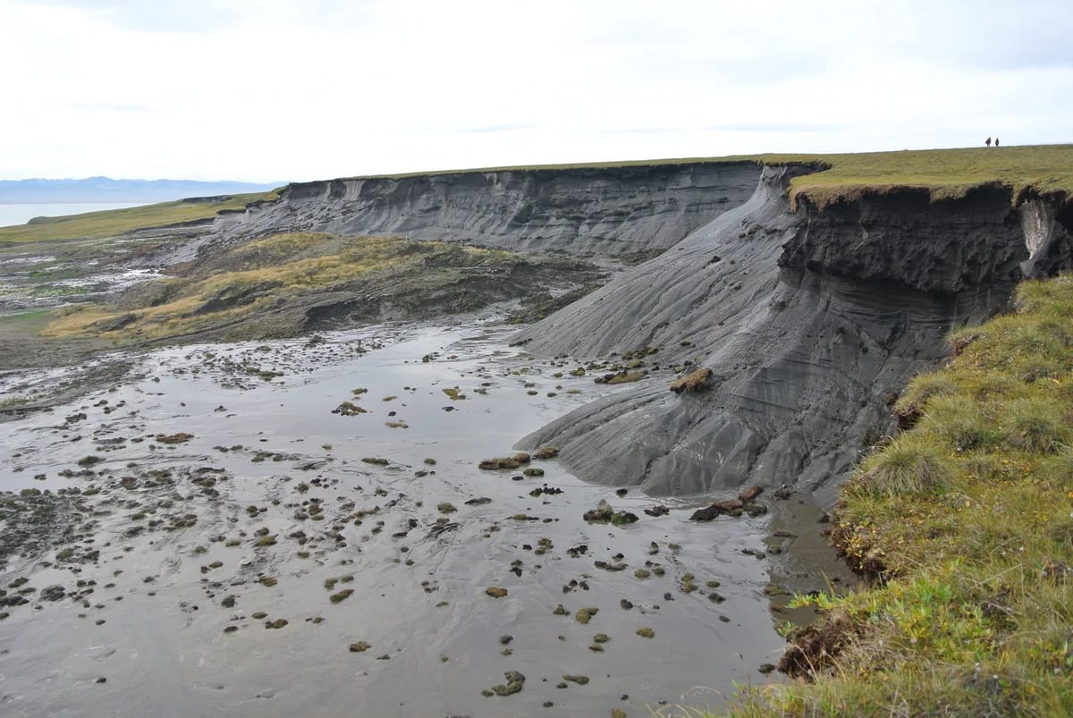 Descongelación del permafrost en Canadá
