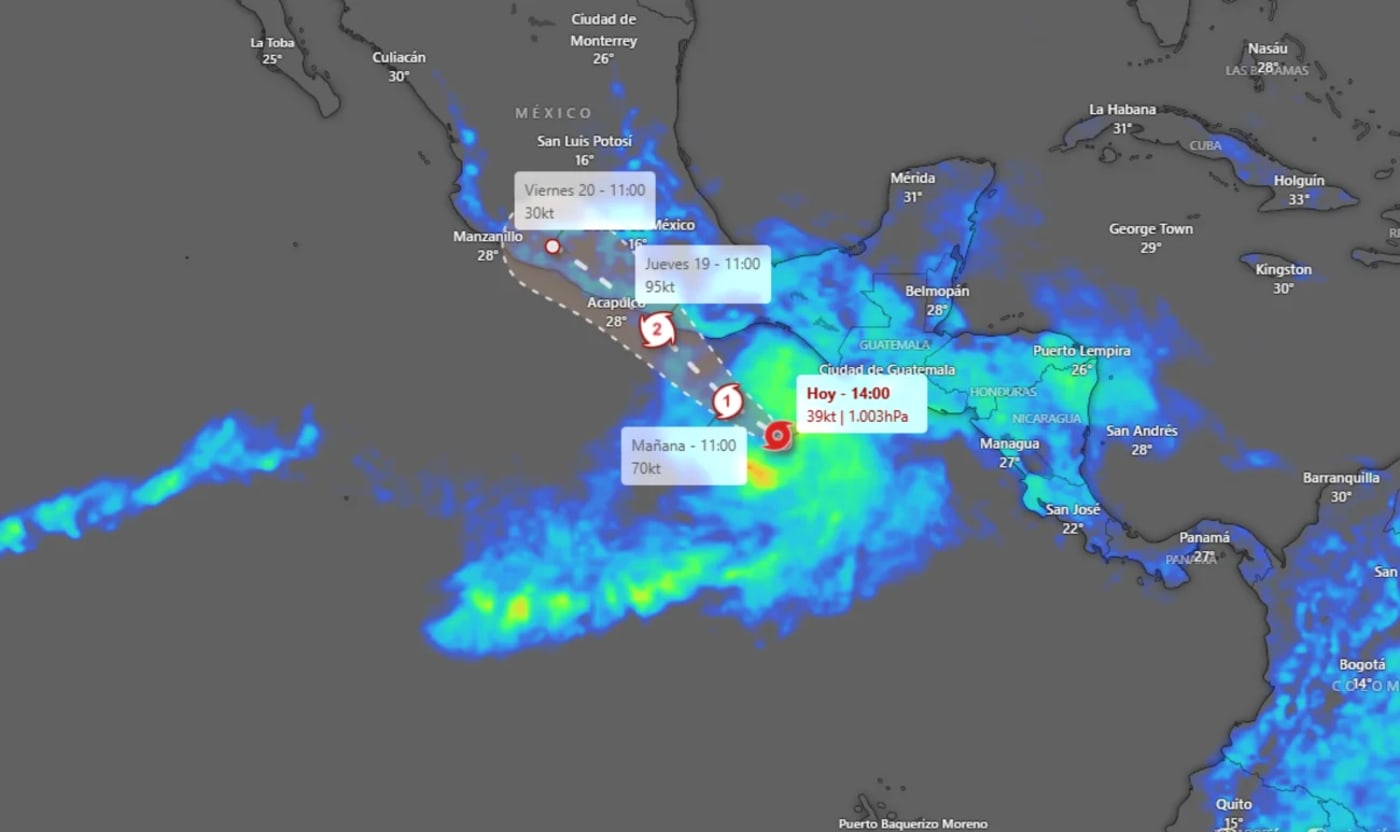 Tormenta tropical Erick
