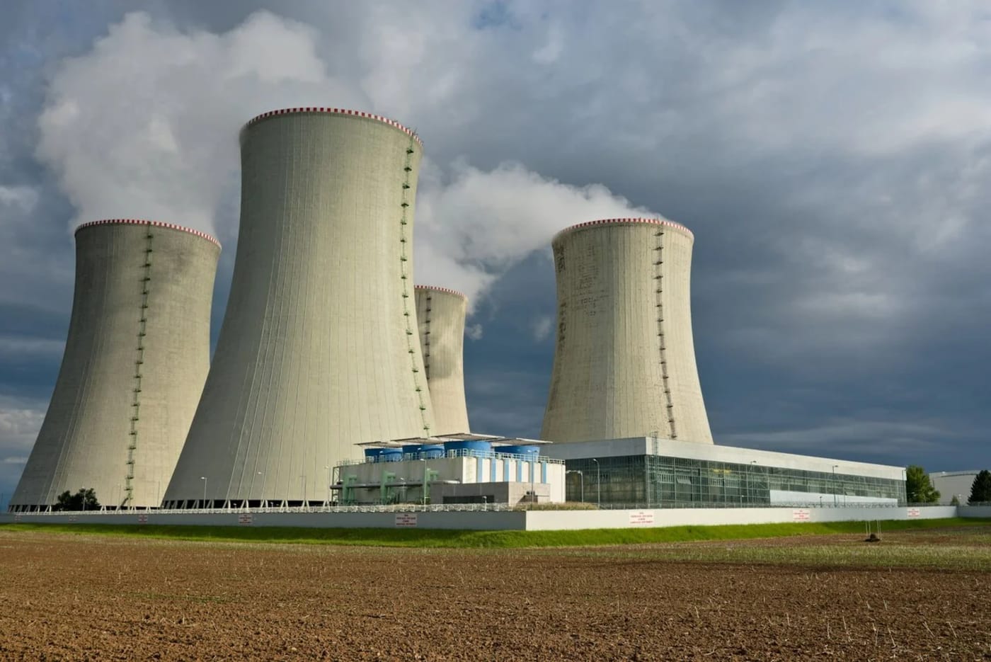 Torres de refrigeración de una central nuclear