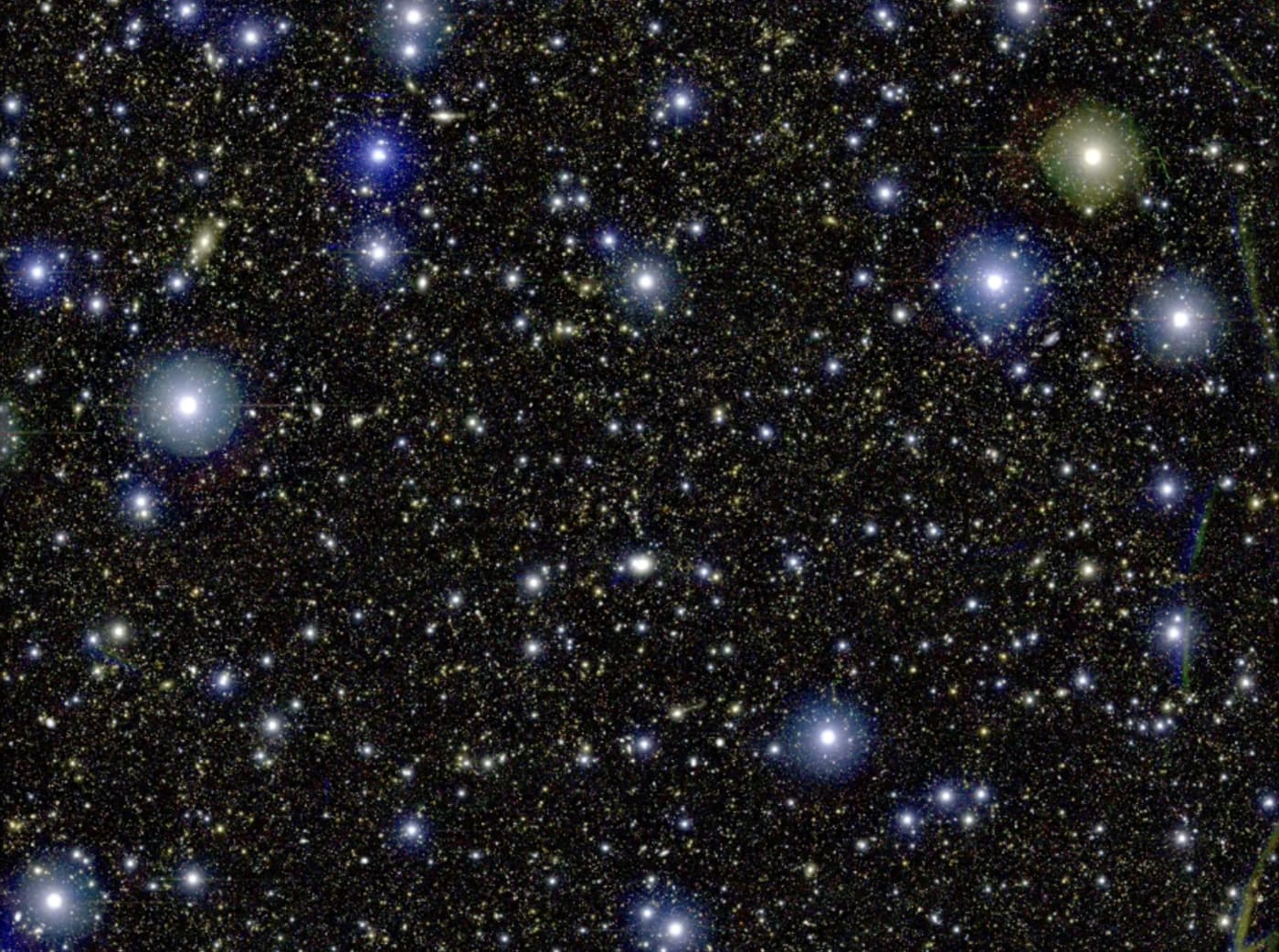 Región del cielo observada por el sondeo DEVILS para estudiar la evolución de galaxias