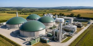 Planta industrial de producción de biometano