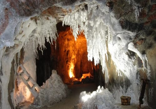 Montaña de sal de Cardona en Cataluña