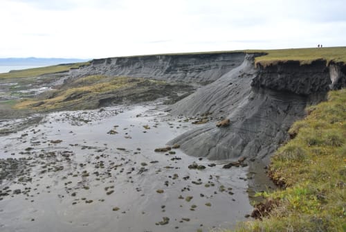 Descongelación del permafrost en Canadá