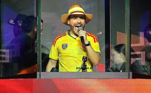 Abelardo de la Espriella durante un evento público.