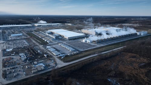 Campus del centro de datos de Google en New Albany, Ohio