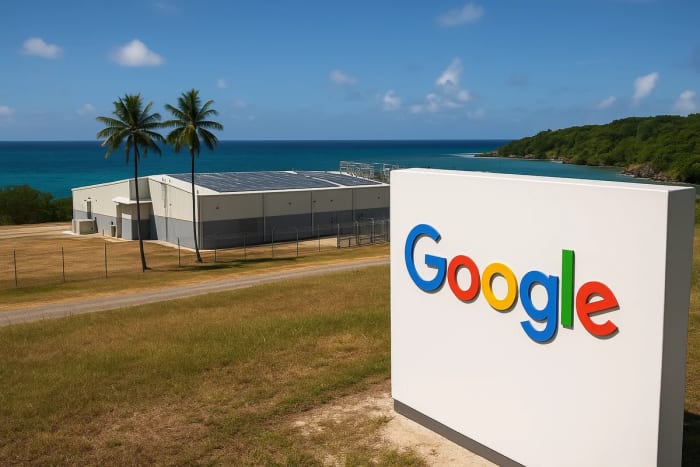 Centro de datos de Google en la Isla de Navidad