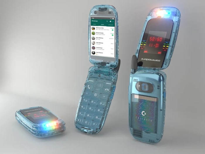 Commodore Callback 8020, edición transparente Starlight Edition