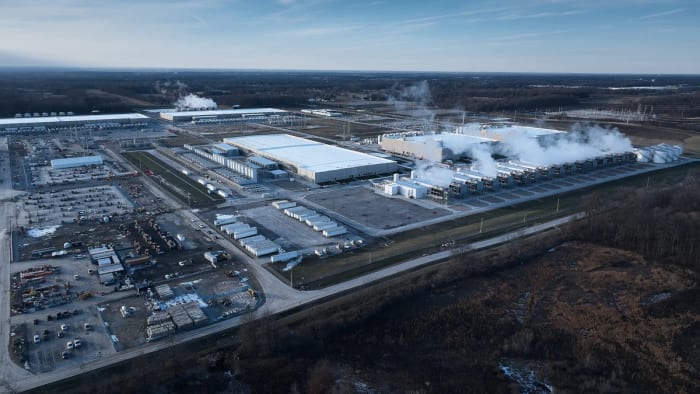 Campus del centro de datos de Google en New Albany, Ohio