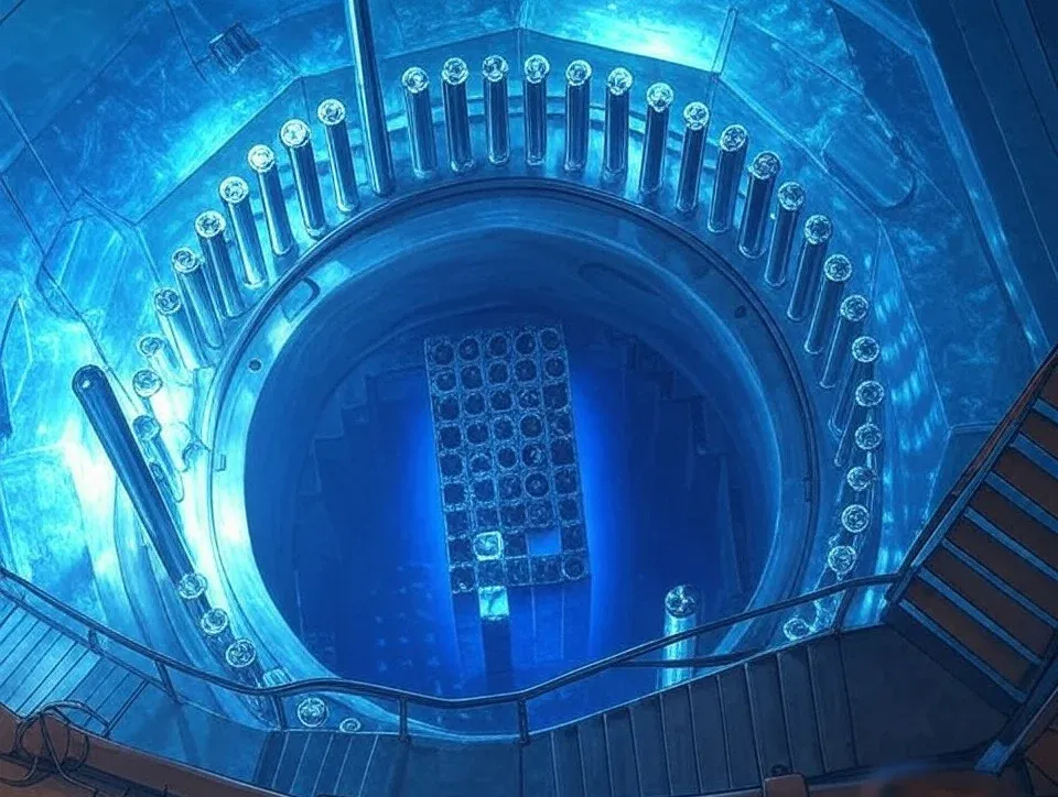 Reactor nuclear bajo condiciones controladas