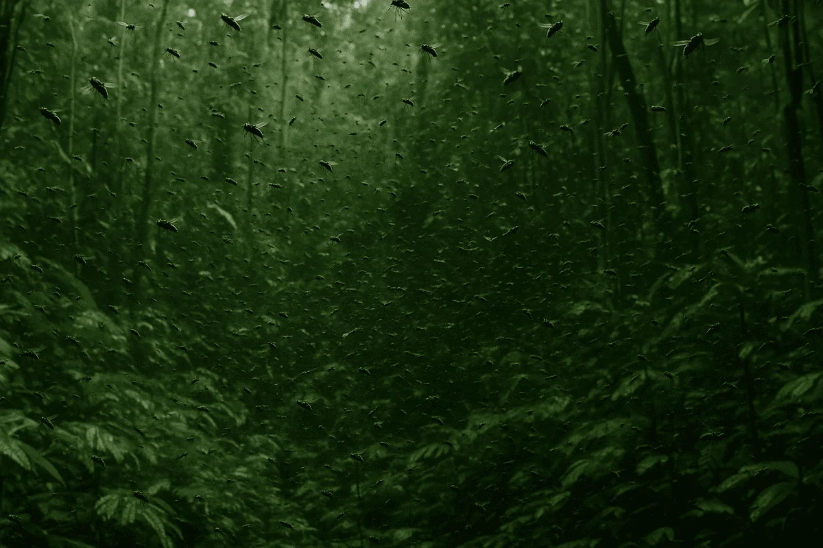 Millones de moscas estériles liberadas en la selva de Panamá