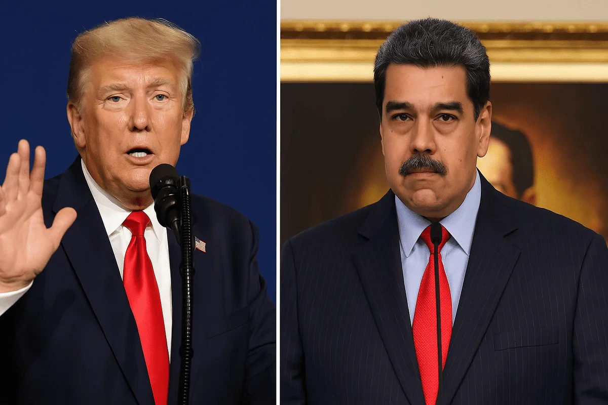 Trump y Maduro enfrentados