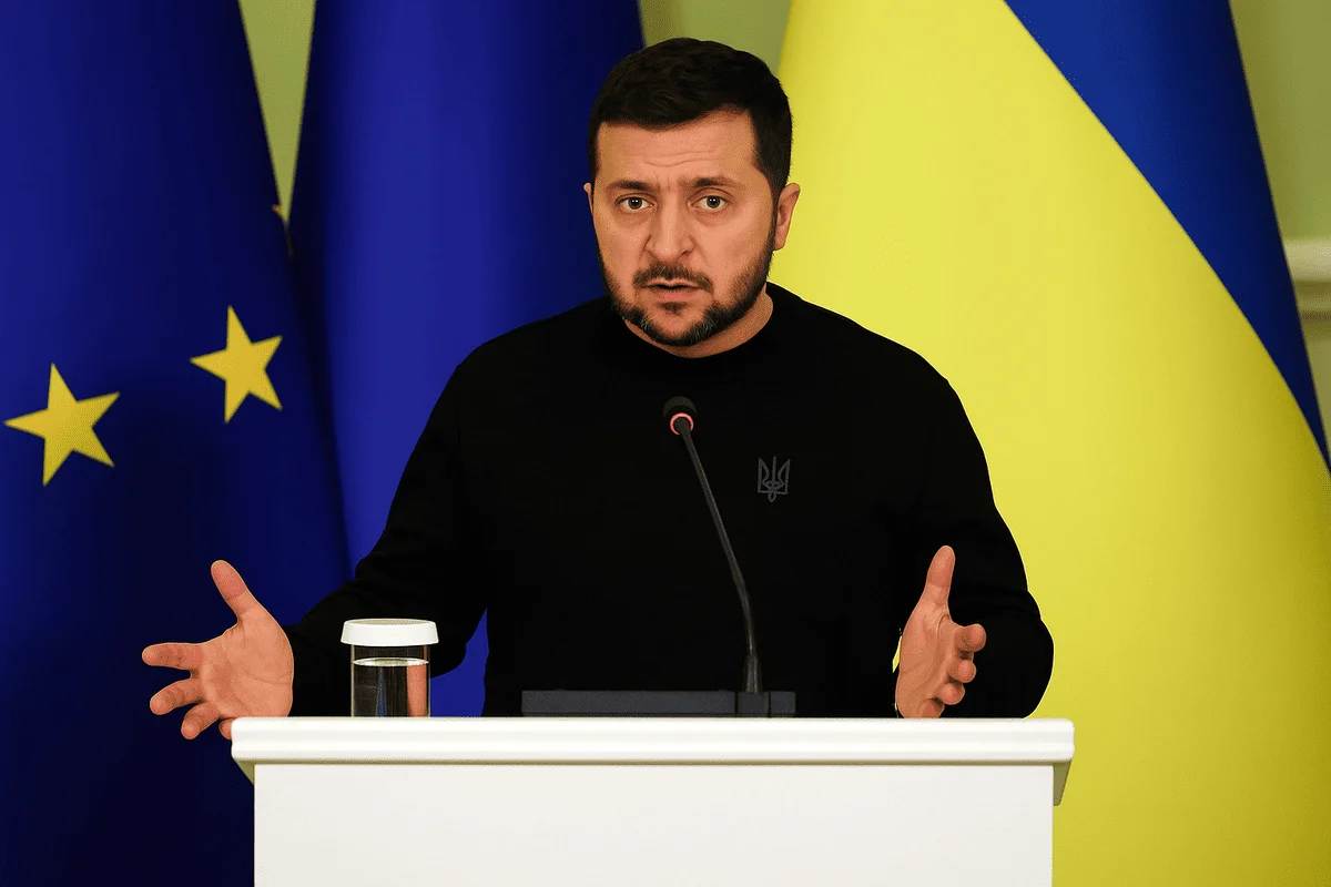 Zelensky pide alto el fuego