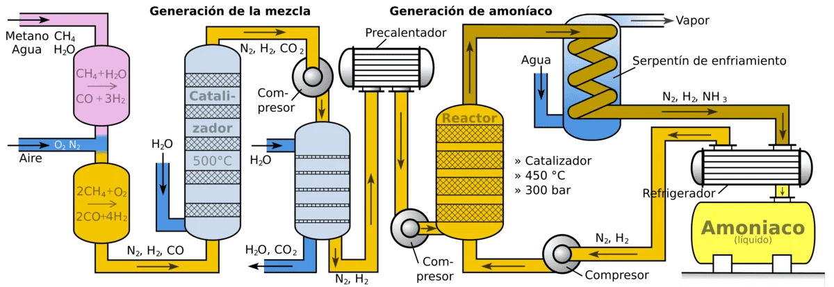 Diagrama Haber-Bosch