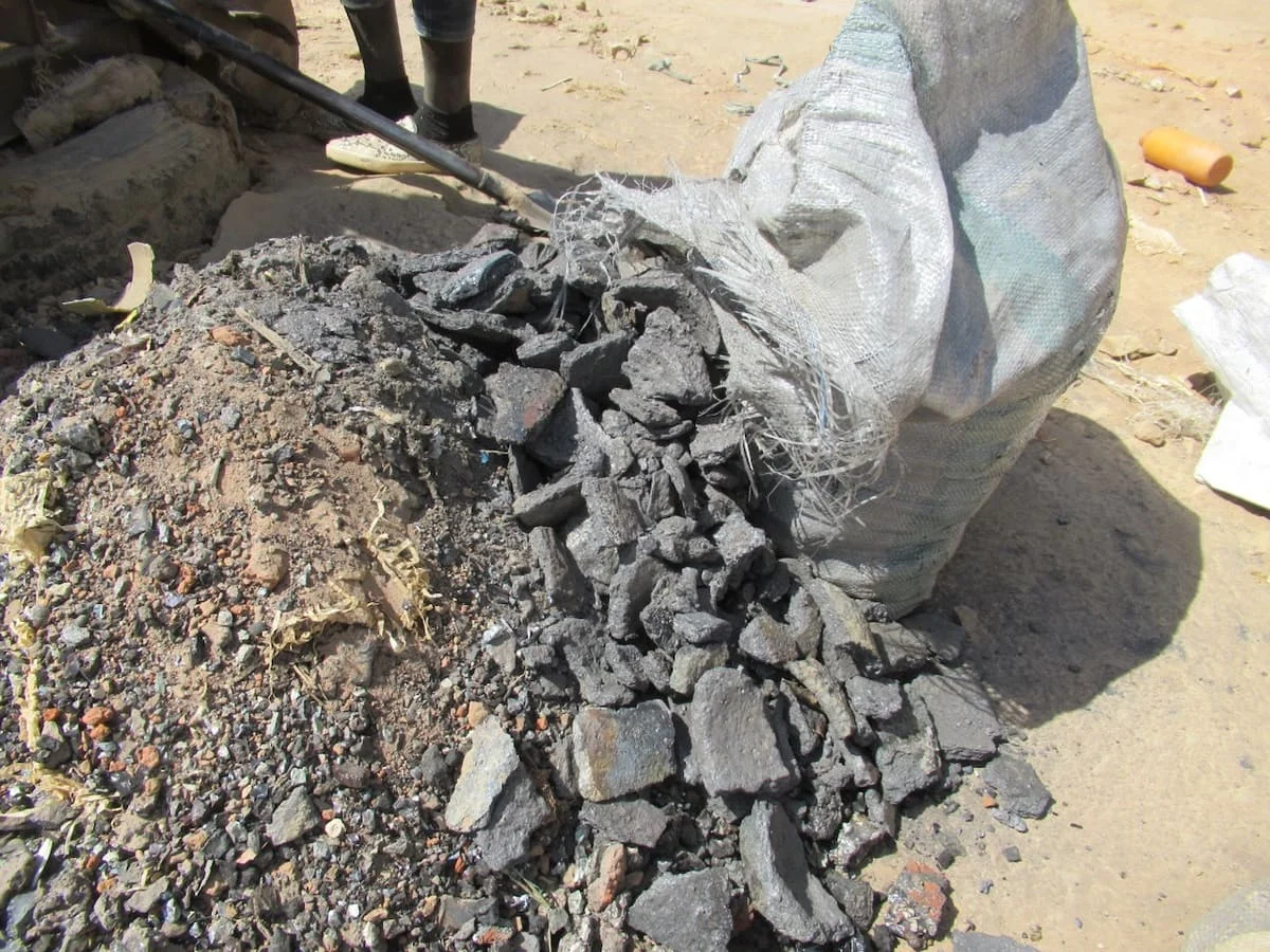 Mineral de plomo