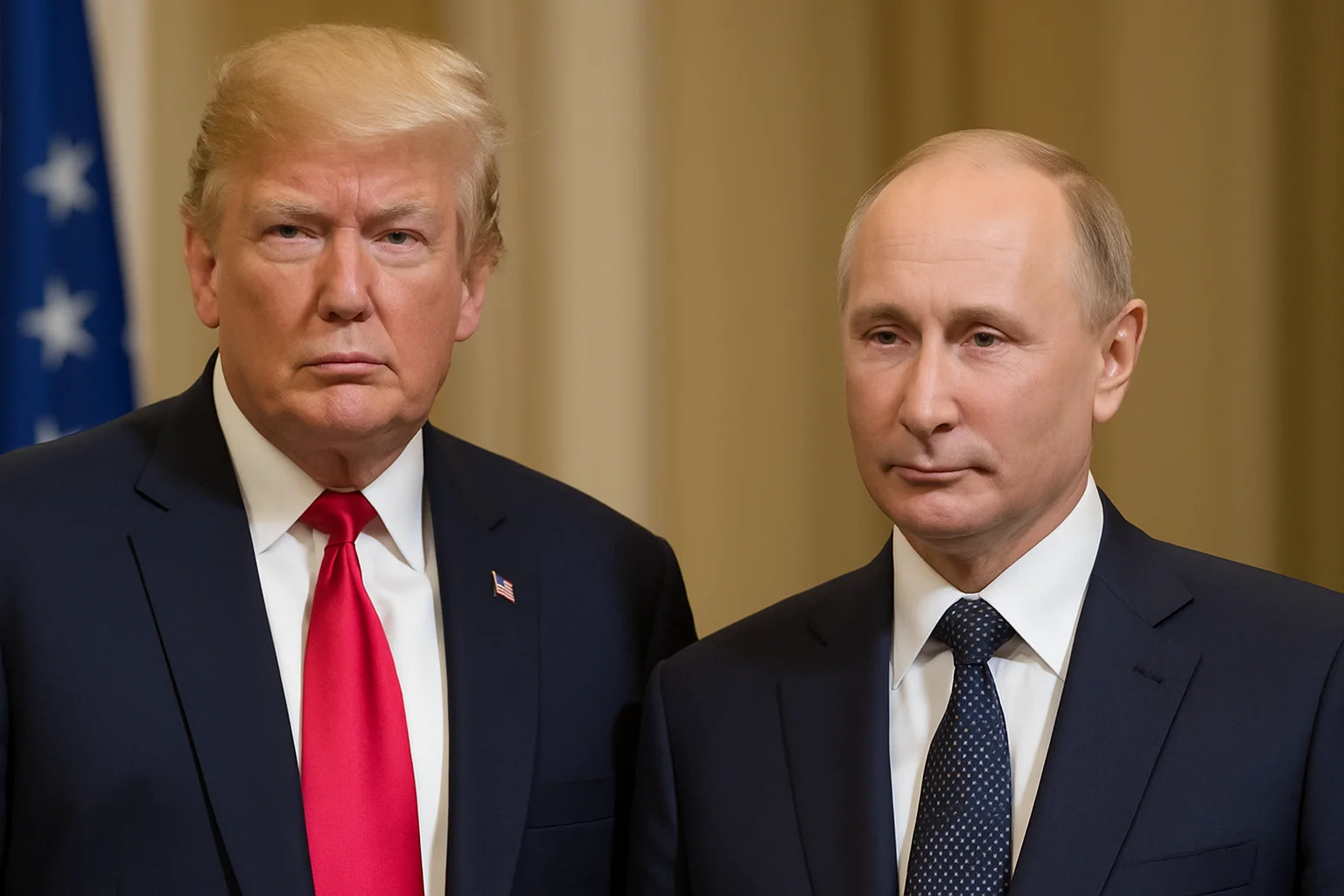 Donald Trump y Vladimir Putin
