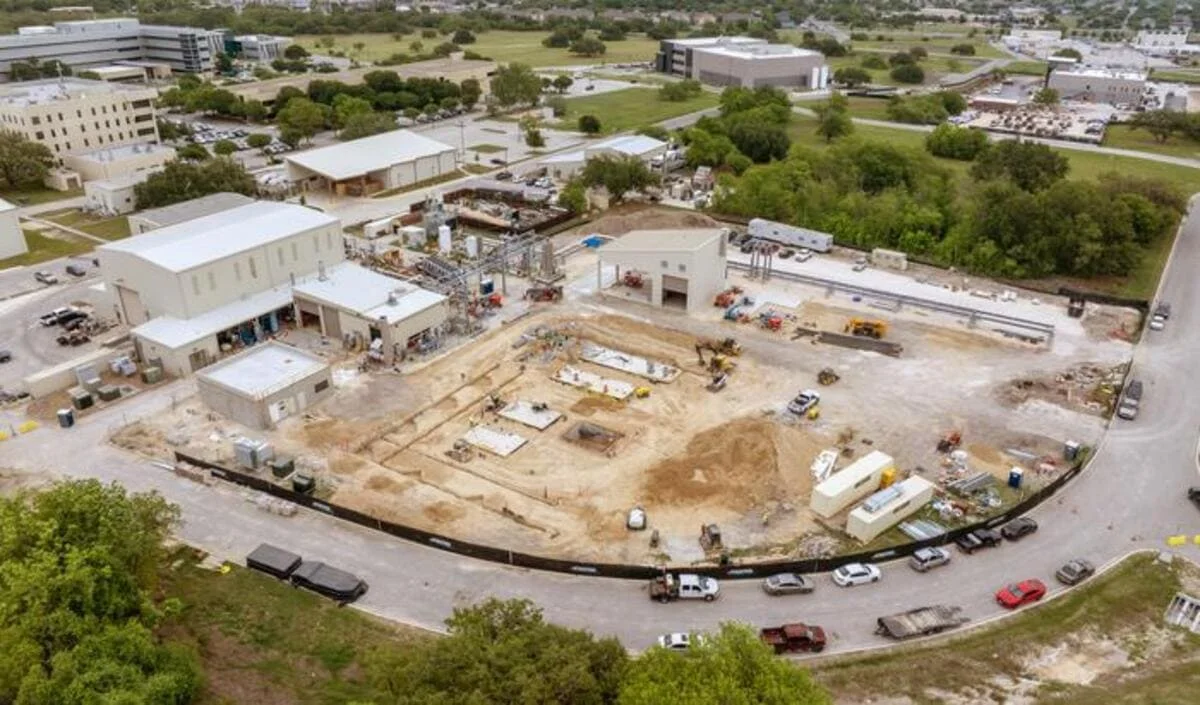 Nueva instalación de investigación de gases inflamables en construcción en el SwRI