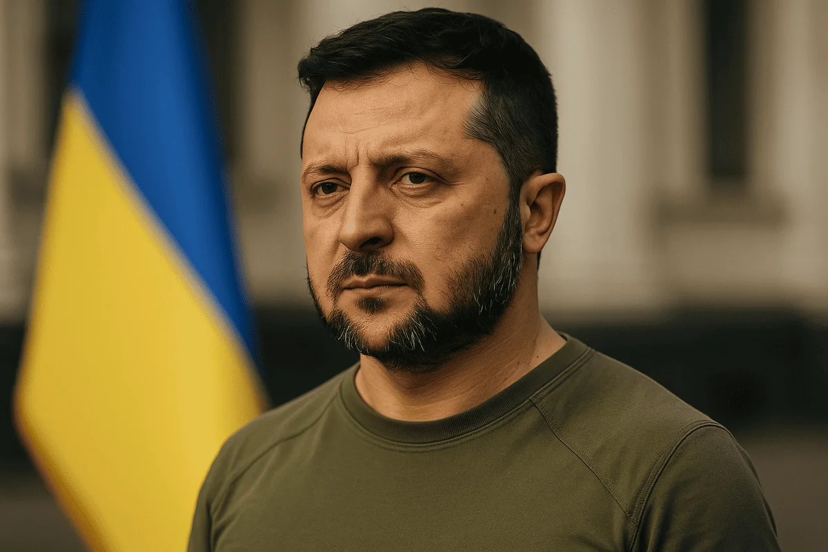 Presidente ucraniano Volodimir Zelensky