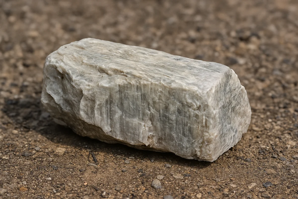 Mineral de litio en bruto
