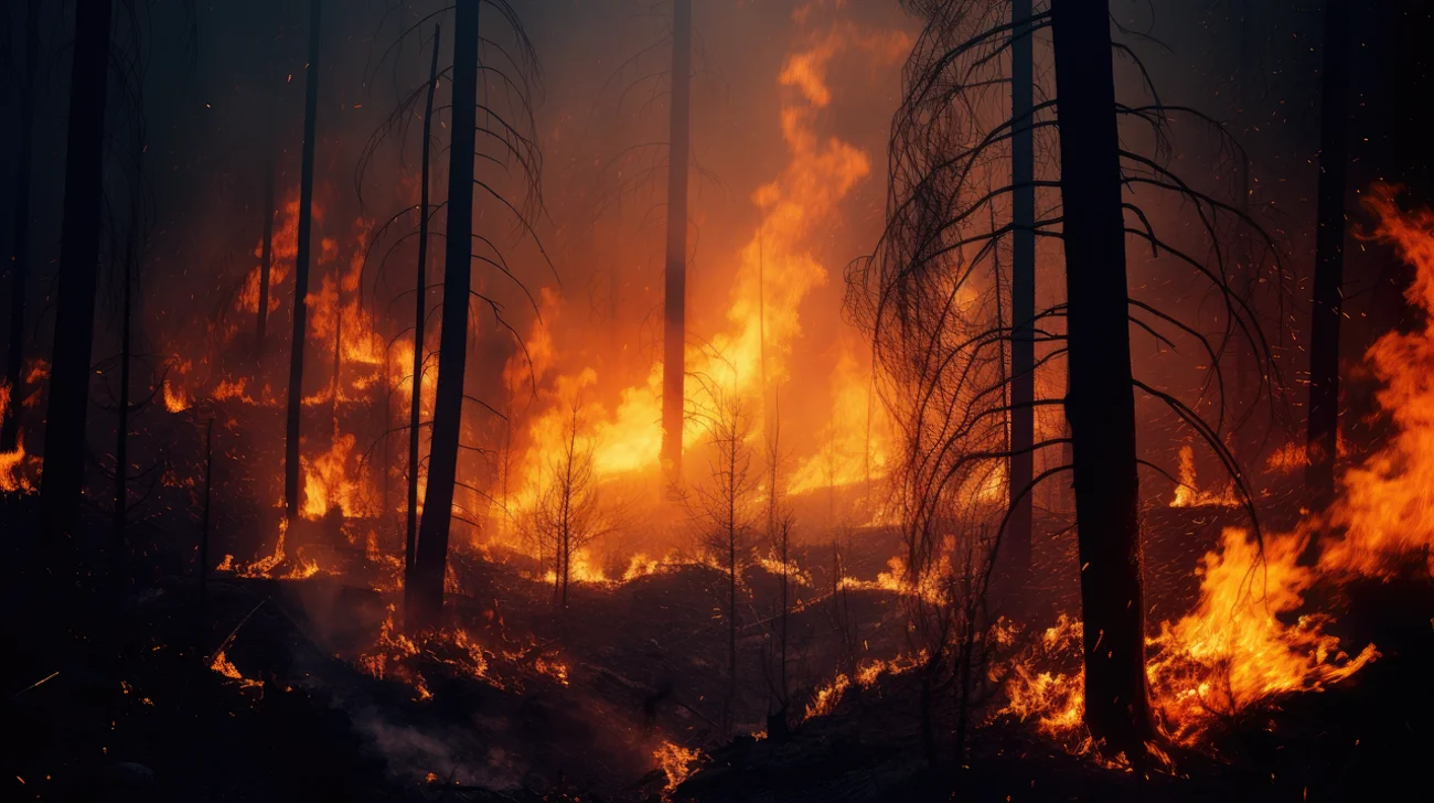 incendio forestal