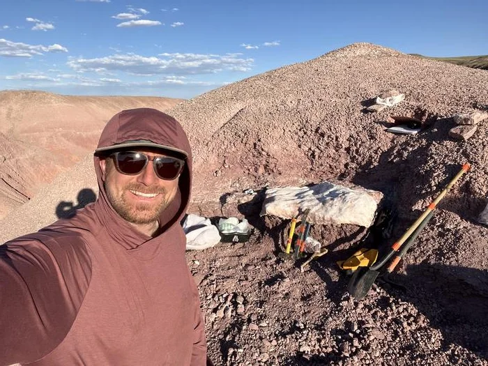 Ben Kligman, paleontólogo del Smithsonian