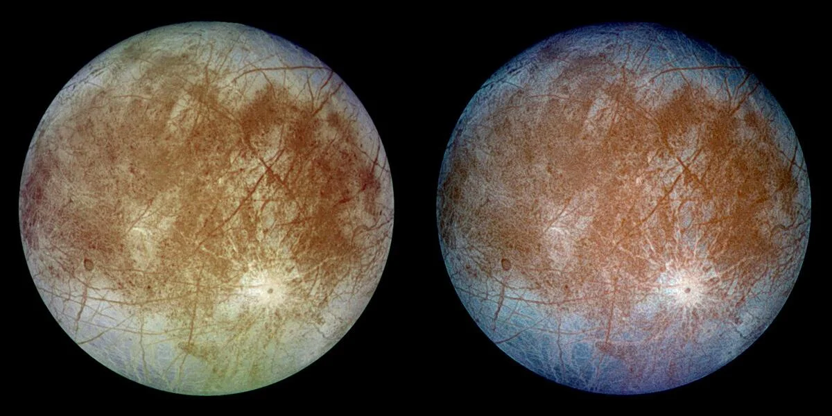 Simulación del ciclo químico del peróxido de hidrógeno en la superficie helada de Europa, bajo la influencia del plasma de Júpiter