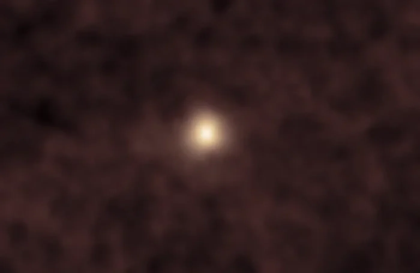 Cometa 3I/ATLAS visto como un brillo tenue en observaciones de SOHO en octubre de 2025