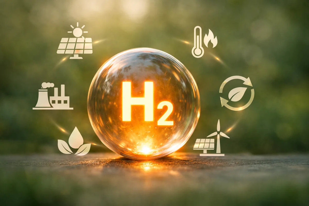 Producir hidrógeno verde con calor: la alternativa a la electrólisis