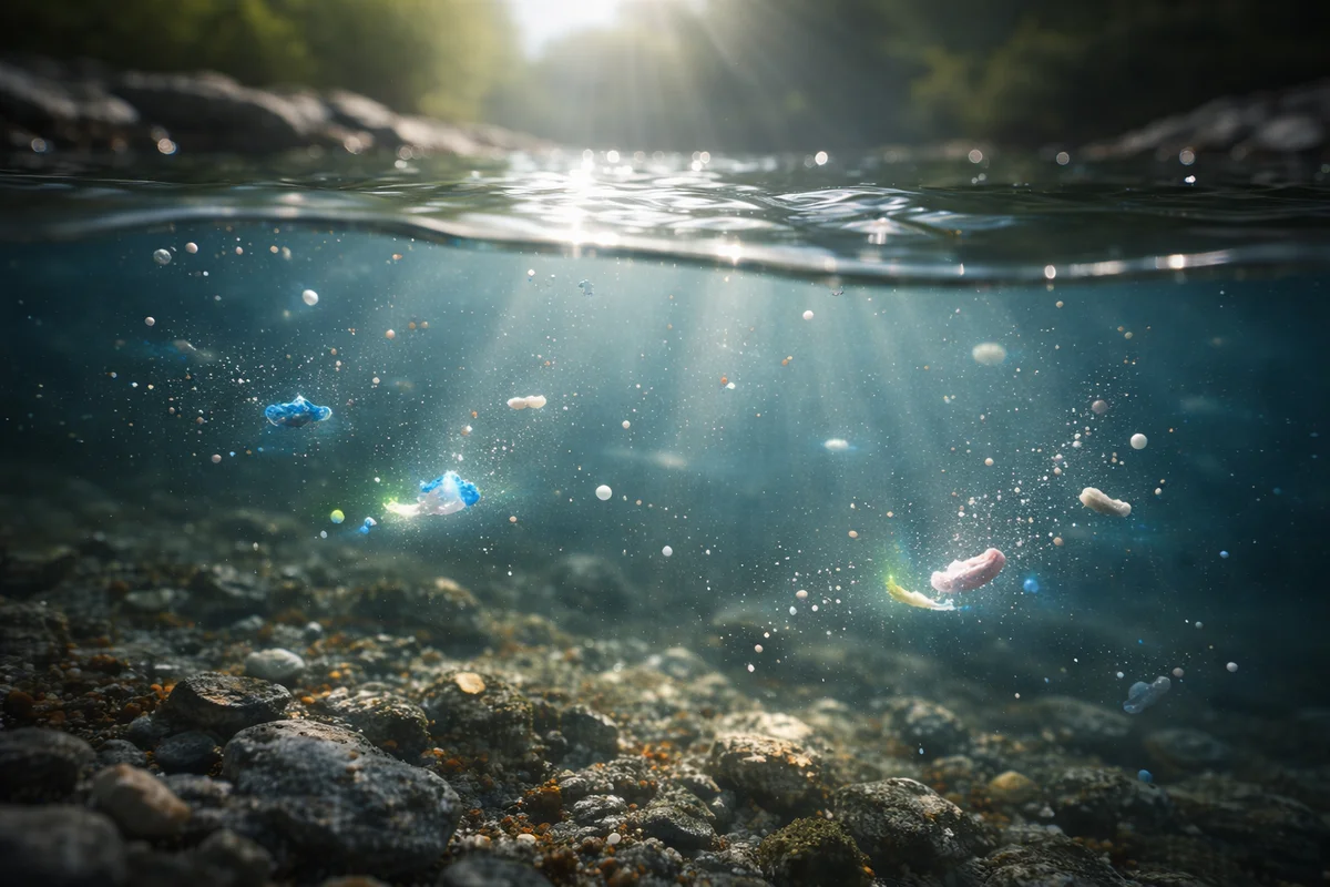 Cómo la luz transforma a los microplásticos en fuentes químicas activas