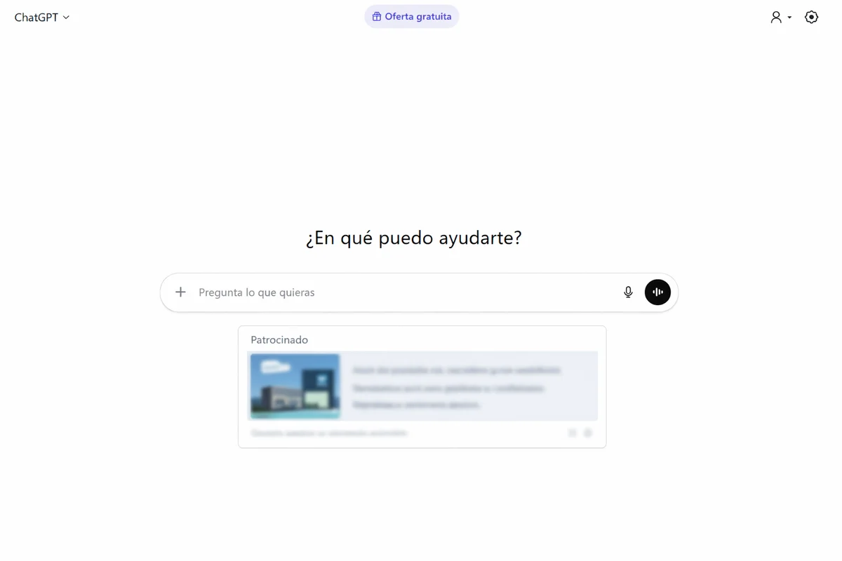 ChatGPT empezará a mostrar anuncios en su versión gratuita