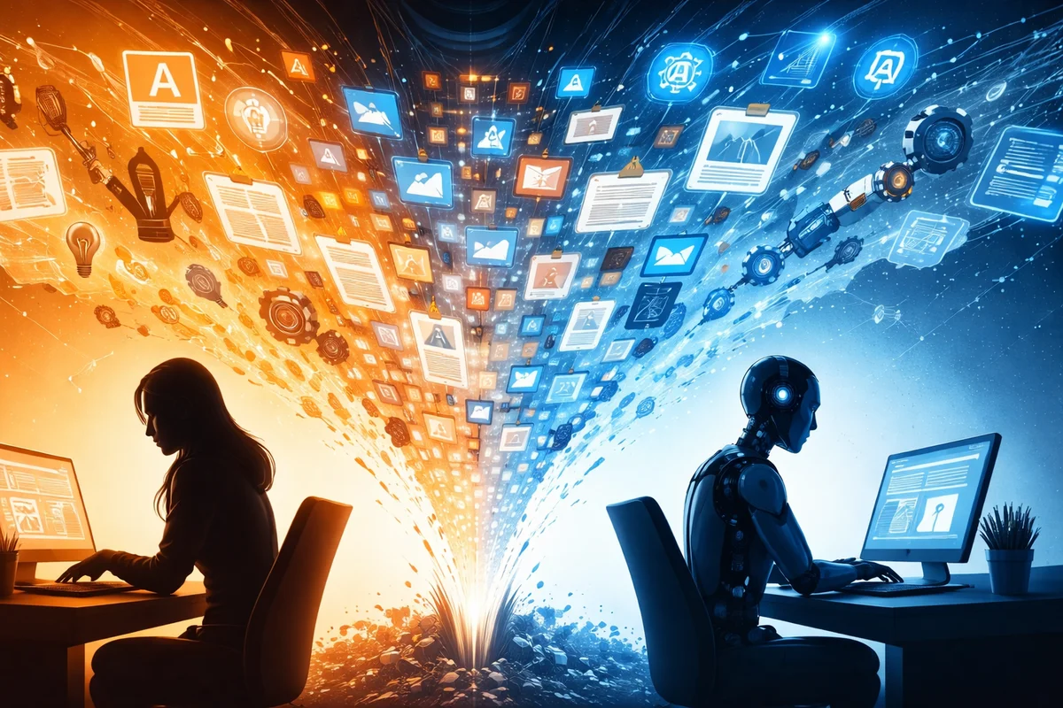 La explosión de contenido generado por IA está cambiando la competencia entre creadores en internet