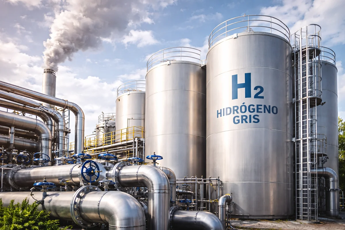 Qué es el hidrógeno gris y por qué sigue dominando la producción mundial