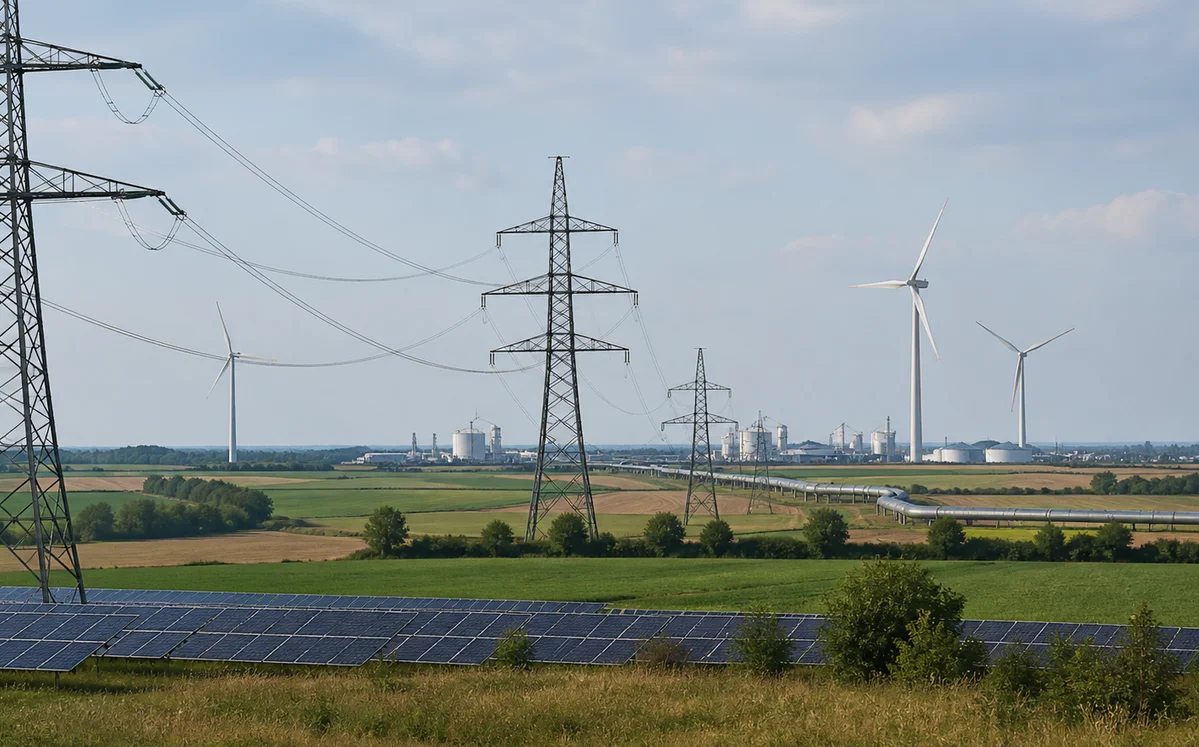 Torres eléctricas y energías renovables