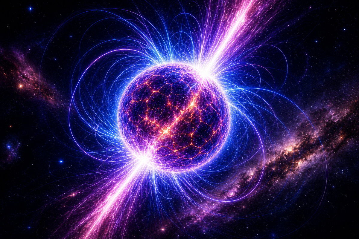 Magnetar con campo magnético extremo en el espacio