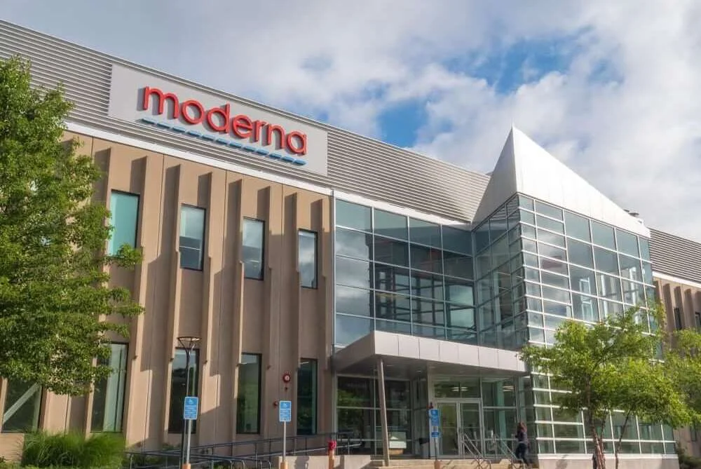 Sede de la farmacéutica Moderna