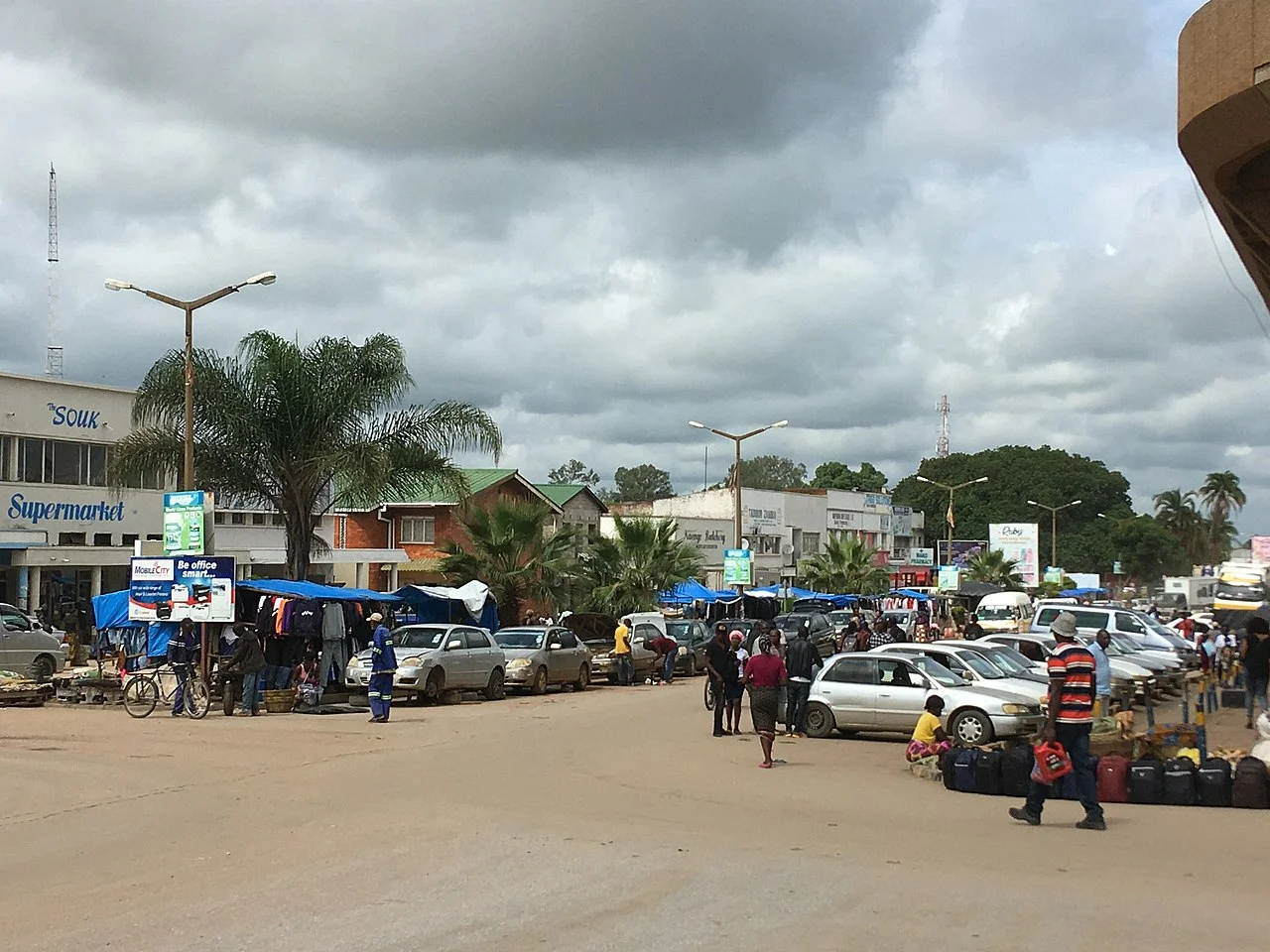 Centro urbano de Kabwe