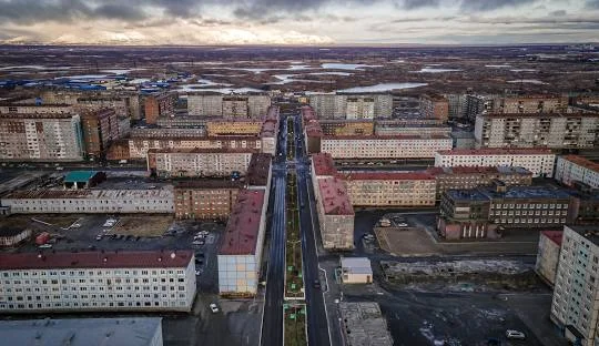 Norilsk, ciudad industrial de Rusia