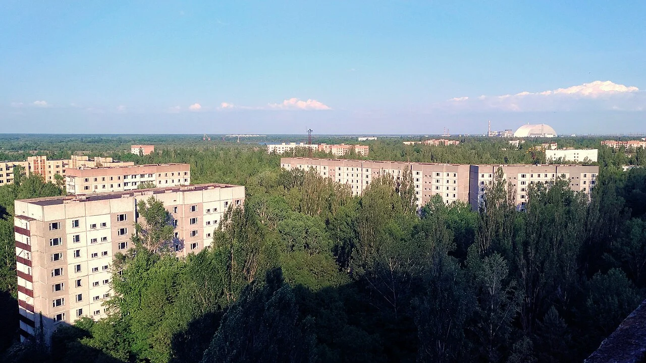 Vista aérea de Norilsk