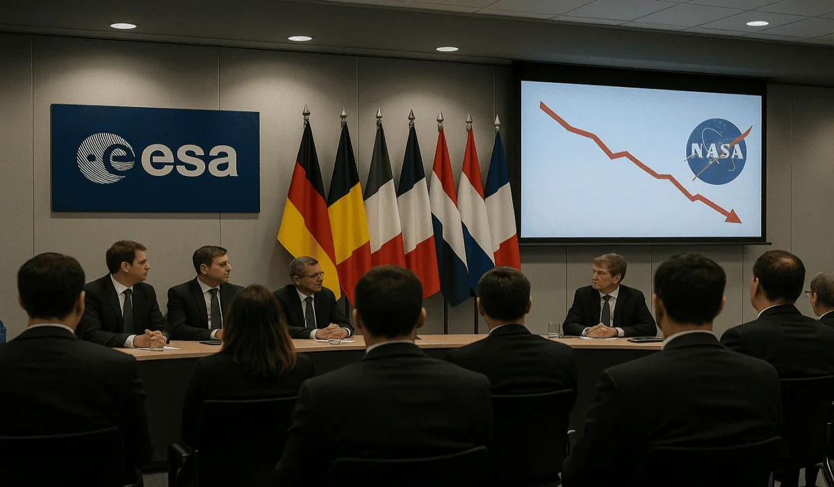 Reunión de la ESA con representantes de países europeos frente al recorte propuesto para la NASA