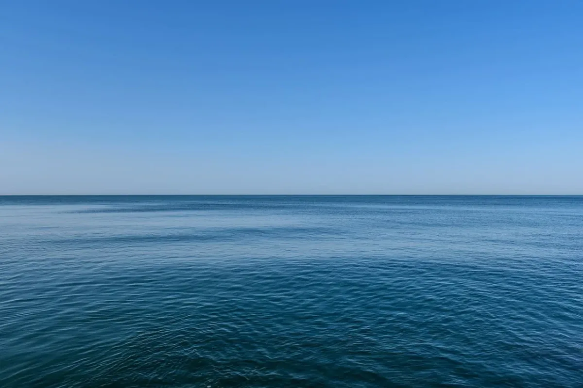Océano azul