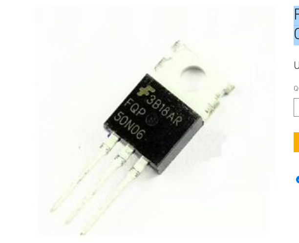 FQP50N06 60V N-Channel MOSFET
